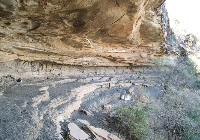 Bushman Painting Site At DMR