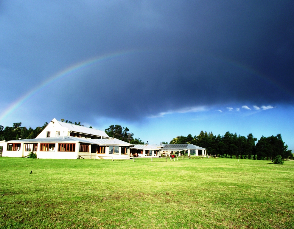 Rainbow Over Drakensberg Mountain Retreat